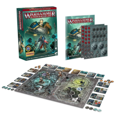 Set Initiation 8 Figurines Livre Règles Cartes Dés Plateau Warhammer Underworlds