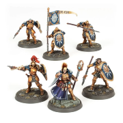 Set Initiation Guerrier 18 Figurines Livre Règles Cartes Dés Plateau Warhammer Age Of Sigmar