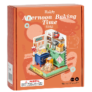 Mini-Kit Maquette Bois Maison miniature Cuisson du Pain Diy Bread 7x7x9 cm DS029 Rolife