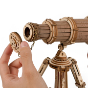 Maquette en bois Télescope Monoculaire 33 cm avec Trépied 314 pièces