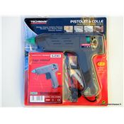 Pistolet à colle chaude thermofusible professionnel  11W (80W) Ø12 mm