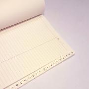 Intérieur de Carnet Répertoire à recouvrir 14.5x21cm 116p Ivoire