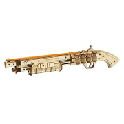 Maquette Bois Fusil Terminator M870 43cm Puzzle 3D de 172 pièces LQ501 Rokr