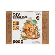 Kit Maquette 3D Villa des Chiots miniature à fabriquer Puppy's Cozy Villa 230 pièces DG169 Rolife