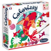 Kit Peinture par Numéros Fonds Marins 2 Tableaux Colorizzy Sentosphère