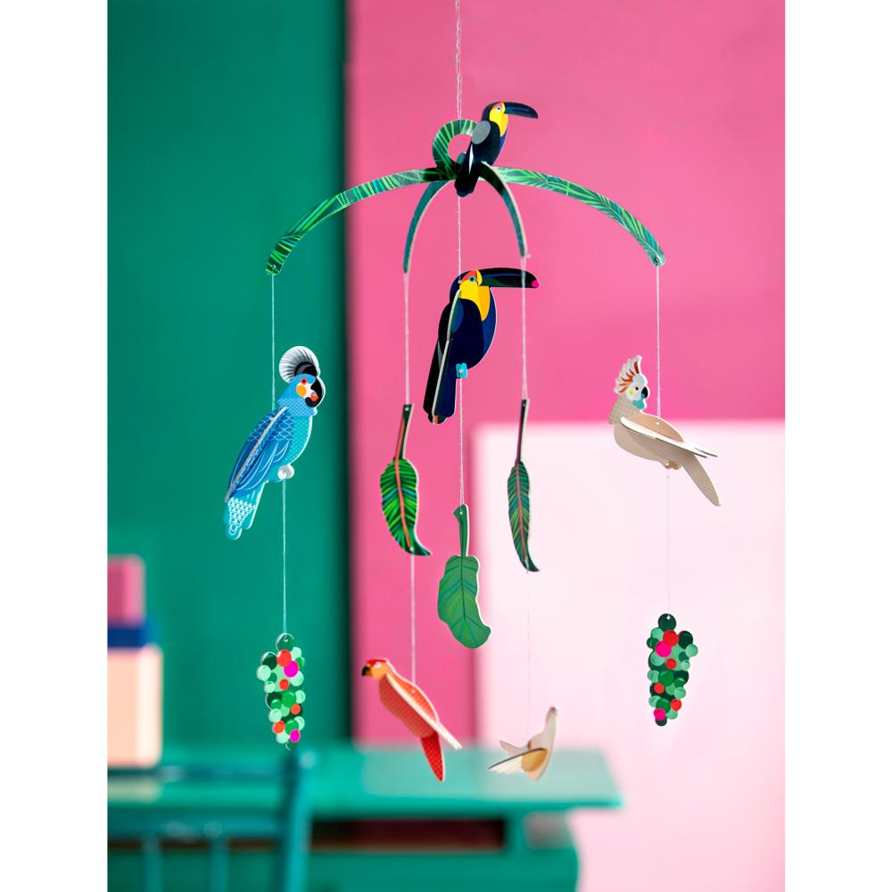 Mobile Oiseaux exotiques à construire Studioroof