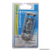 Interrupteur à bascule plastique transparent bipolaire 6A 250V