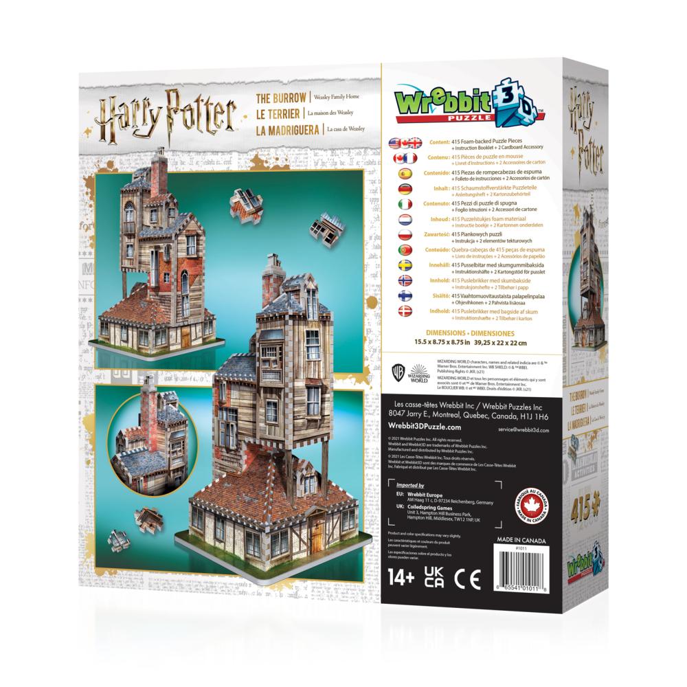 Maquette] Puzzle 3D Maison des Weasley Harry Potter