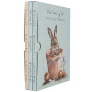 Coffret 3 Carnets Country Set A6 assortis Wrendale