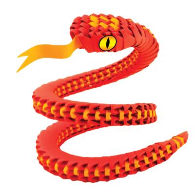 Kit pliage Origami 3D Serpent Taille S 271 pièces Créagami
