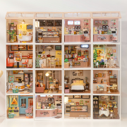 Kit Maquette Super Creator Cuisine DW008 Happy Meals Kitchen 152 pièces Rolife