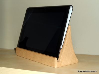 Tuto support en carton pour tablette et smartphone - Support Kraft