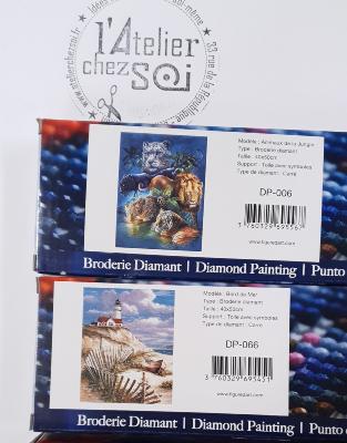 [Diamond painting] Nos kits broderie diamant !  