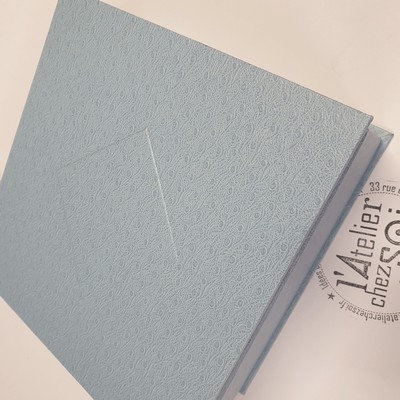 atelier cartonnage bote réalisée 