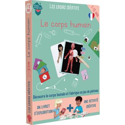 Kit Créatif Exploration du Corps Humain Jeu à fabriquer Livre et Activité L'Atelier Imaginaire