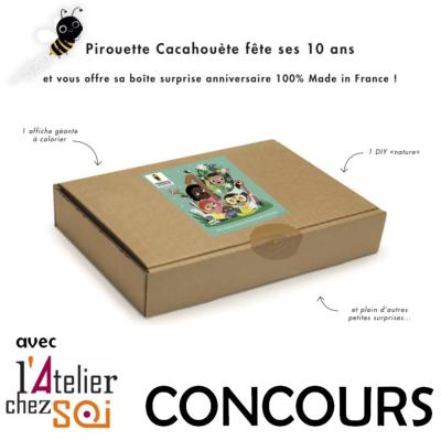 [Concours Termin] Une Box crative Pirouette Cacahoute  gagner