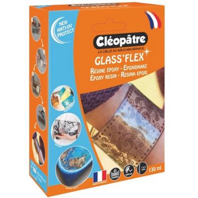Résine époxy de glaçage Souple 130ml Glass'Flex Cléopâtre