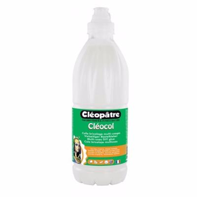 Cléocol Flacon 1kg Colle blanche extra-forte prise rapide Cléopâtre