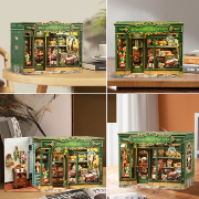 Kit Maquette Corner Blossom Florists 21x13x17 cm Boutique Fleuriste avec Ouverture latérale Cutebee