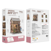 Kit Maquette Boutique Japonaise Kimonos Sakura 14x13x19 cm CWGC223 Cutebee