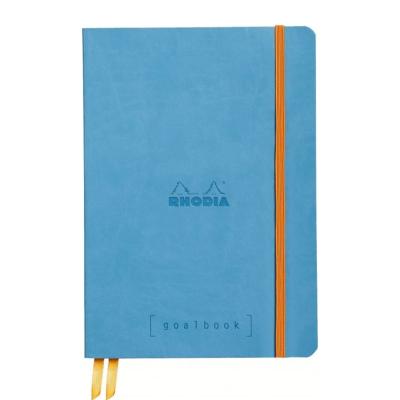 Carnet A5 Pointillés 240p numérotées GoalBook Rhodia Bleu Turquoise
