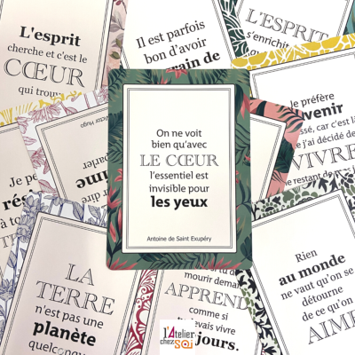 [Papeterie] Cartes Postales avec citations  envoyer ou  afficher