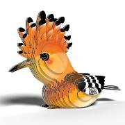 Mini-maquette Eugy Oiseau Huppe Hoopoe 10.6 cm  à construire en Carton 3D