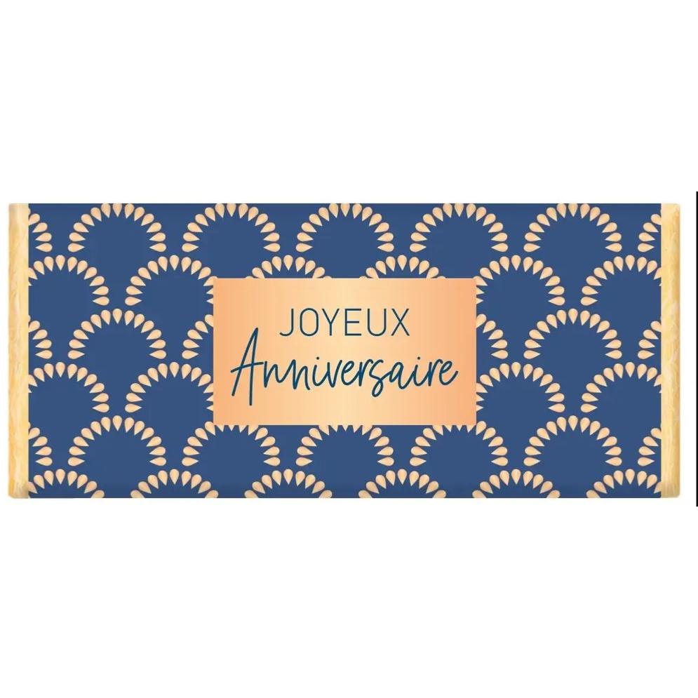 Tablette Chocolat Bio 30g Joyeux Anniversaire Arcades Bleues Tablette Chocolat Bio 30g Joyeux Anniversaire Arcades Bleues