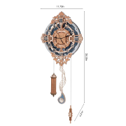 Maquette en bois Horloge murale Romantique 65 cm LC701 231 pièces à fabriquer Rokr