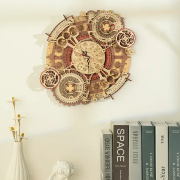 Maquette en bois Horloge murale Zodiac 47 cm LC601 166 pièces à fabriquer