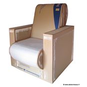 Patron de meuble en carton - Fauteuil en carton Hadam adulte