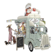 Carte 3D Chiens Chariot en Bois 16x16 Décor en relief avec enveloppe
