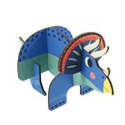 Puzzle 3D Dinosaures en carton à construire Avenue Mandarine