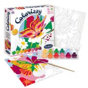 Kit Peinture par Numéros Papillons 2 Tableaux Colorizzy Sentosphère