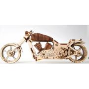 Ugears Maquette Bois Moto 25cm à Construire Puzzle 3D Mécanique 189 pièces