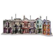 Maquette Harry Potter Diagon Alley Chemin de Traverse 450 pièces 55x19x21 cm Mini Wrebbit 3D Puzzle