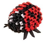 Kit pliage 4 Modèles Origami 3D Créagami Coccinelle Grenouille Papillon Poisson