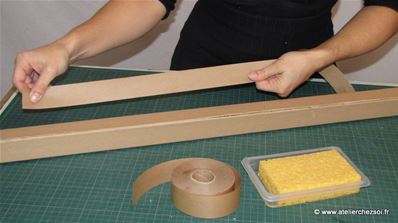 Tuto Grand Sapin en carton DIY - Fabrication mât du sapin