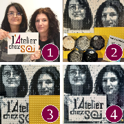 Kit Tableau de Pixels Personnalisé Photo Construction Set S 51x51 cm Mozabrick