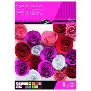 Bloc Papier Couleur 120g Papier recyclé 30 feuilles A4 en 10 couleurs assorties Maildor