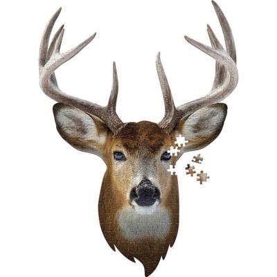 Puzzle en Forme Tête de Cerf 300 pièces 43x61 cm I AM Mini Madd Capp