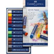 Pastels à l'Huile Boite 12 couleurs Creative Studio Faber Castell