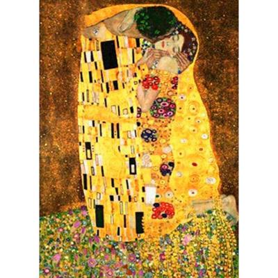 Peinture par numéros Le Baiser Klimt Tableau 40x50 cm Figure d'Art