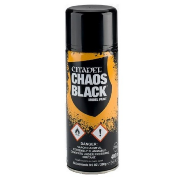 Spray Sous-couche Chaos Black Aérosol 400 ml Citadel Colour
