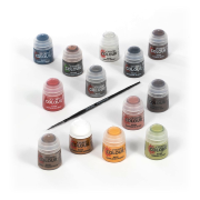 Set Peinture 13 pots 2 Outils et pinceau Warhammer Age Of Sigmar