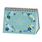 Livre cadeau 52 messages Hello le Bonheur Livre Chevalet 16 x 13 cm Art Grafik