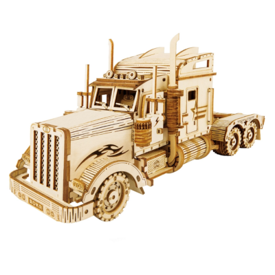 Maquette Bois Camion 22.5cm Puzzle 3D de 286 pièces MC502