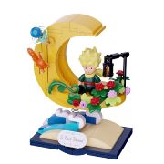 Briques de construction Le Petit Prince Nouvelle Lune H 13.5 cm Starry Ride New Moon Pantasy