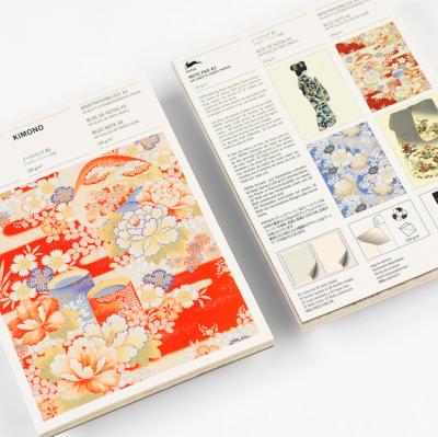 Bloc de Papier Décoré A5 Kimono 64 feuilles 15x21cm Pepin Press