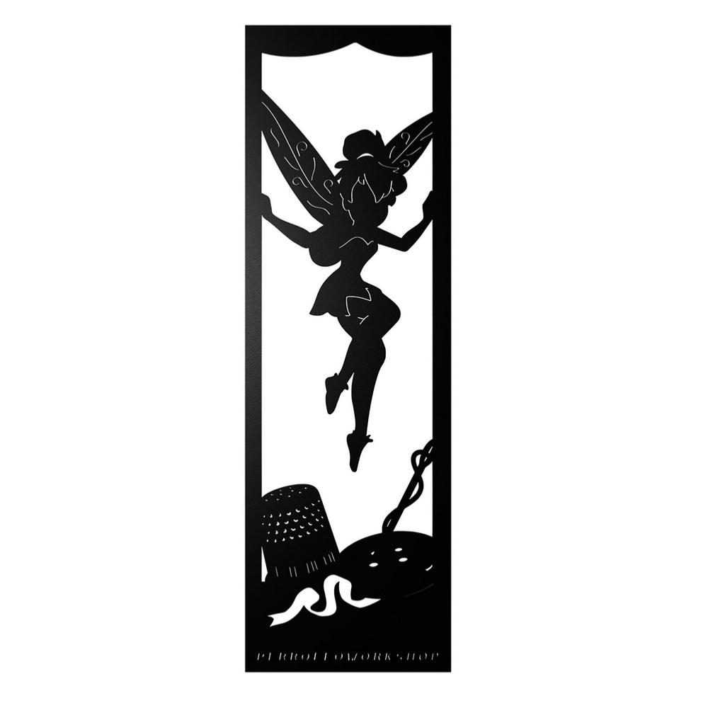 Marque Page Silhouette Fee Clochette Noir Perrofeo Workshop Marque Page Silhouette Fee Clochette Noir Perrofeo Workshop